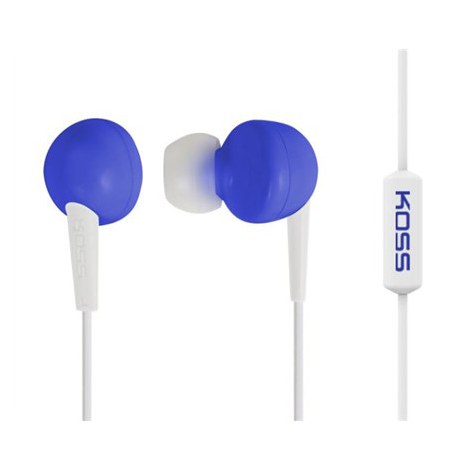 Koss | KEB6iB | Headphones | Wired | In-ear | Microphone | Blue